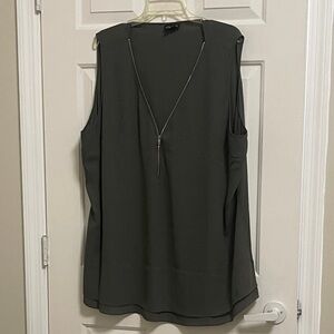 City Chic Sleeveless Blouse